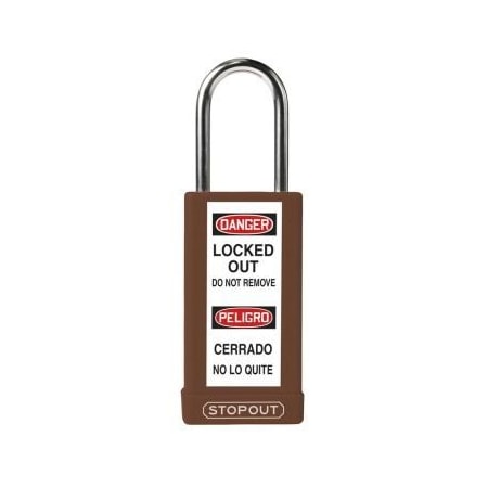 Accuform STOPOUT PLASTIC BODY ALUMINUM KDL895BR KDL895BR